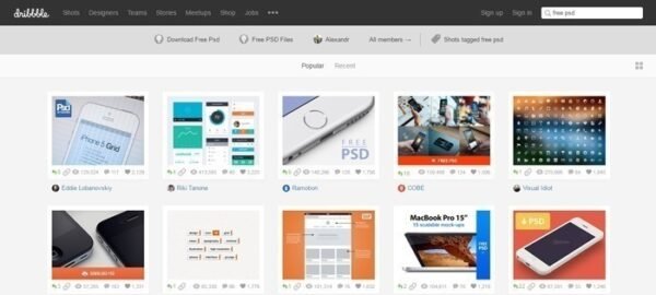 20 Sites Para Baixar Arquivos Em Psd Gratuitamente Designerd