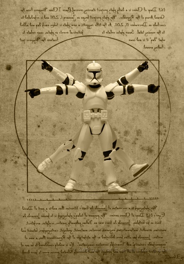 Cenas e fotografias famosas representadas por personagens do Star Wars • SWtroopers03