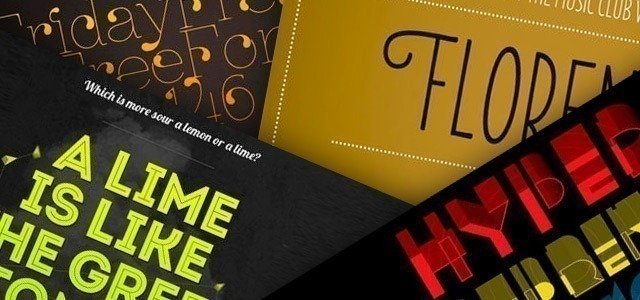 60 excelentes fontes gratuitas para seu próximo projeto