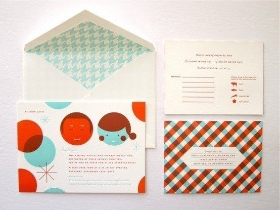 48 convites de casamento para designer nenhum botar defeito • 1 47