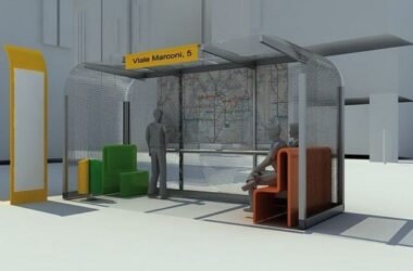18 lindos conceitos de pontos de ônibus • Conceito 11
