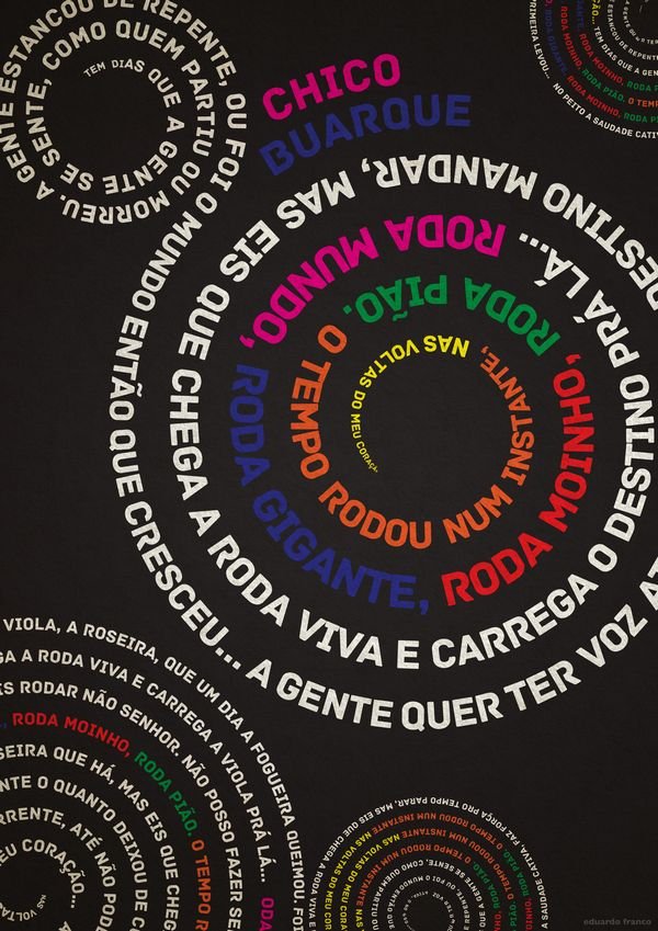 Os cartazes tipográficos musicais de Eduardo Franco • Eduardo Franco 12
