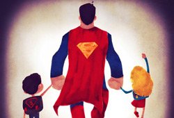 Super-heróis e seus filhos, por Andry Rajoelina • Andry Rajoelina thumb