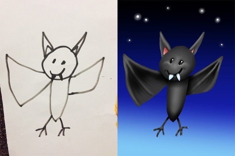 A incrível arte colaborativa entre um pai e seus filhos arte-colaborativa-pai-filhos (10)