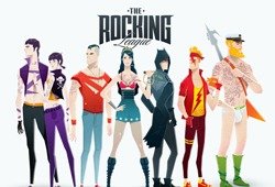 E se os super-heróis fossem membros de uma banda de rock? • Andres Moncayo thumb