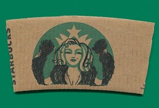 Transformando o logo da Starbucks em personagens da cultura pop • starbucks personagens pop designerd thumb