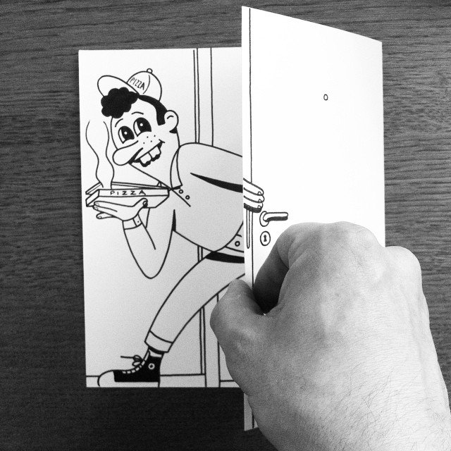 Ilustrações além da folha de papel, por HuskMitNavn • ilustracoes alem folha papel HuskMitNavn 5