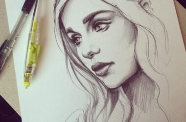 Belos rostos femininos nas ilustrações de Katarzyna Kozlowska • belos rostos femininos ilustracoes katarzyna kozlowska 6