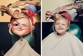 Ilustrações em forma de retratos, por Julio Cesar • ilustracoes em forma de retratos por Julio Cesar thumb