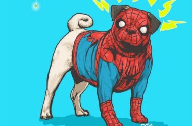 Personagens da Marvel em versão canina, por Josh Lynch • personagens da marvel versao canina josh lynch 3