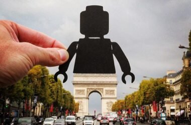 Recortes de papel e muita criatividade nas fotos turísticas de Rich McCor • recortes papel muita criatividade fotos turisticas Rich McCor 23