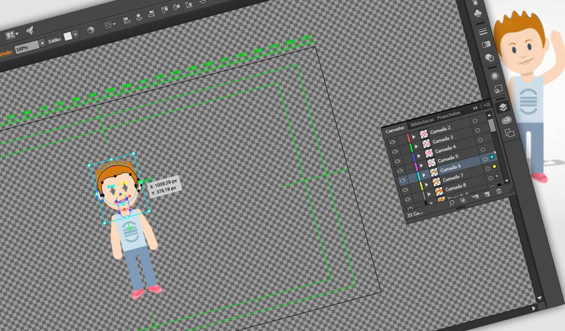 Como separar camadas no Illustrator sem script • capaPost