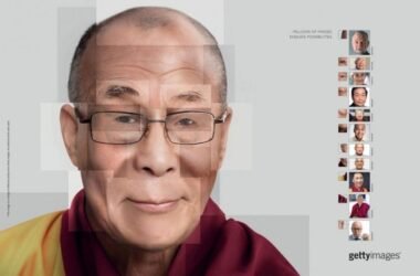 Getty Images une pedaços de várias fotografias para construir rostos conhecidos • getty images une pedacos de varias fotografias para construir rostos conhecidos endless possibilities dalai lama