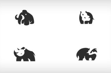 Utilizando o espaço negativo para ilustrar animais, por Bodea Daniel • utilizando o espaco negativo para ilustrar animais por bodea daniel