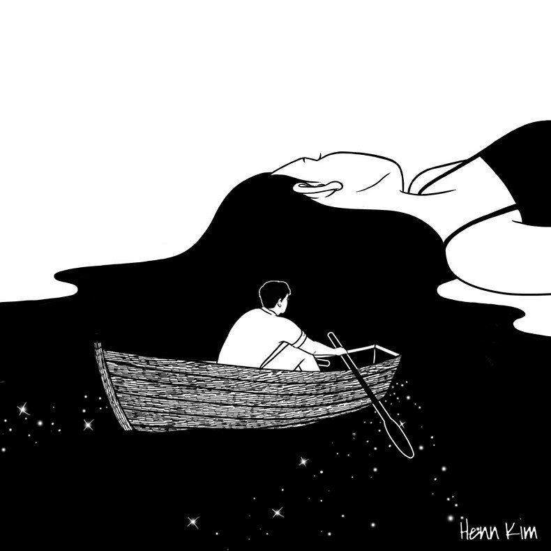as-ilustracoes-em-preto-e-branco-de-henn-kim-4