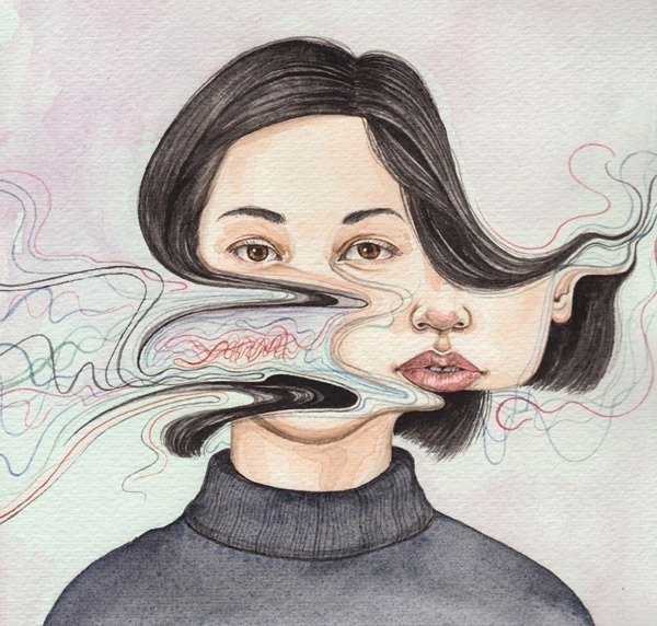 Distorção e aquarela por Henrietta Harris • distorcao e aquarela por henrietta harris