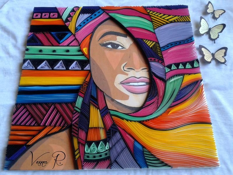 A bela arte em papel de Vesna Rikic • bela arte em papel por vesna rikic 1