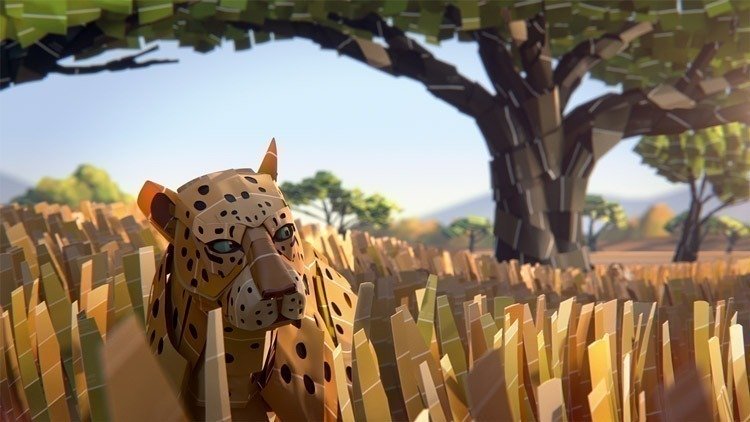 Incríveis ilustrações em 3D criadas com paletas de cores • incriveis ilustracoes em 3d criadas com paletas de cores 4