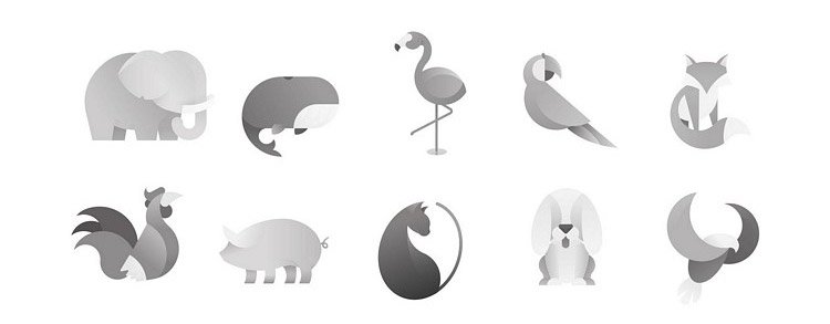 Animais em vetores, por Daniel Meza • animais em vetores por daniel meza 11