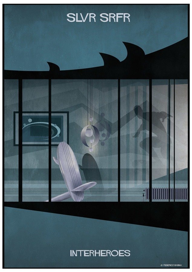 O interior da casa dos super-heróis na imaginação do arquiteto e ilustrador Federico Babina • interior da casa dos super herois na imaginacao do arquiteto e ilustrador federico babina 10