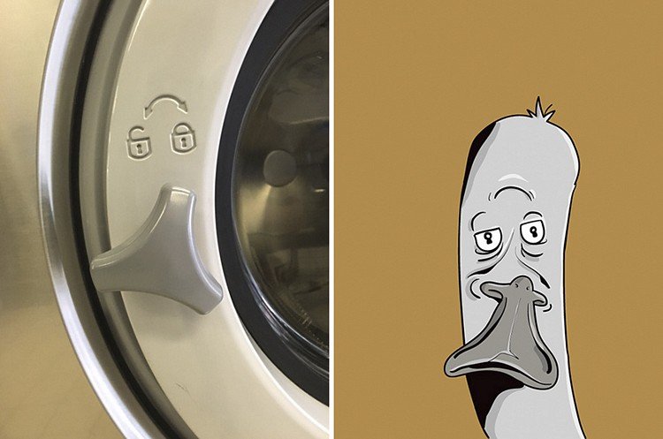 Ele enxerga rostos em tudo - e cria ilustrações sobre isso • ele enxerga rostos em tudo e cria ilustracoes sobre isso 6