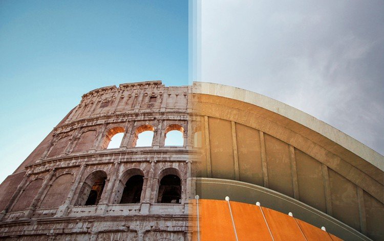O casal de publicitários que viaja o mundo e combina fotografias de diferentes lugares • o casal de publicitarios que viaja o mundo e combina fotografias de diferentes lugares 11