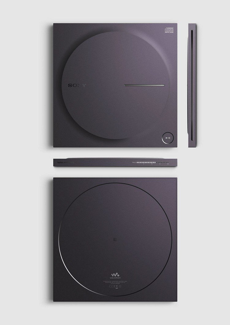 Nostalgia futurista: criando redesigns para itens antigos • redesigns para itens antigos walkman diskman 8