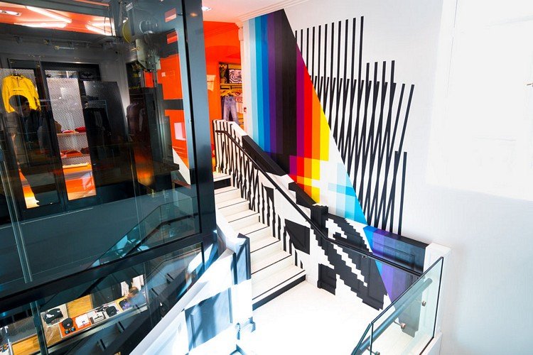 A arte urbana inspirada nos anos 80 de Felipe Pantone • arte urbana inspirada nos anos 80 de felipe pantone 12