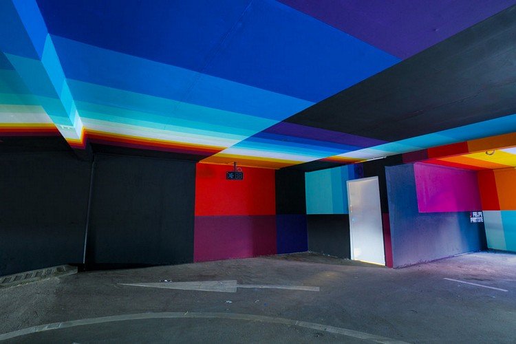 A arte urbana inspirada nos anos 80 de Felipe Pantone • arte urbana inspirada nos anos 80 de felipe pantone 15