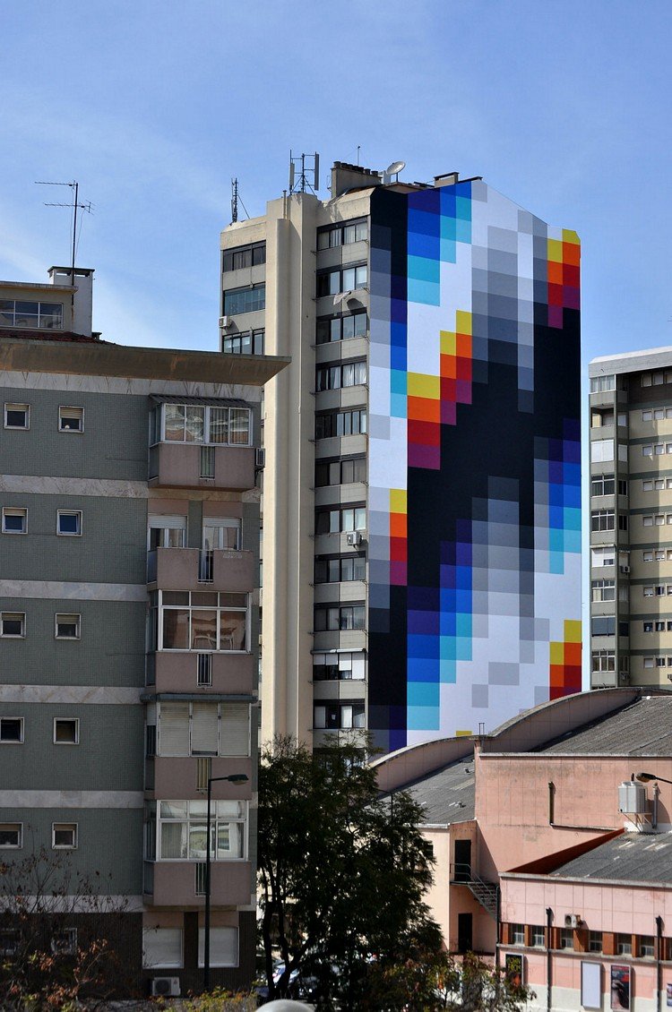 A arte urbana inspirada nos anos 80 de Felipe Pantone • arte urbana inspirada nos anos 80 de felipe pantone 5