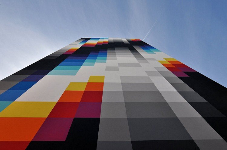 A arte urbana inspirada nos anos 80 de Felipe Pantone • arte urbana inspirada nos anos 80 de felipe pantone 6