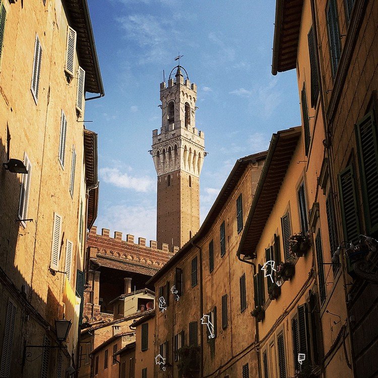 Fotografias misturadas com ilustrações em uma viagem de 30 dias pela Itália • fotografias misturadas com ilustracoes em uma viagem de 30 dias pela italia 2