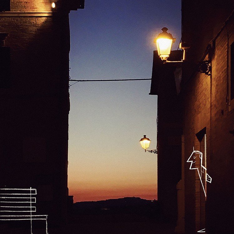 Fotografias misturadas com ilustrações em uma viagem de 30 dias pela Itália • fotografias misturadas com ilustracoes em uma viagem de 30 dias pela italia 7