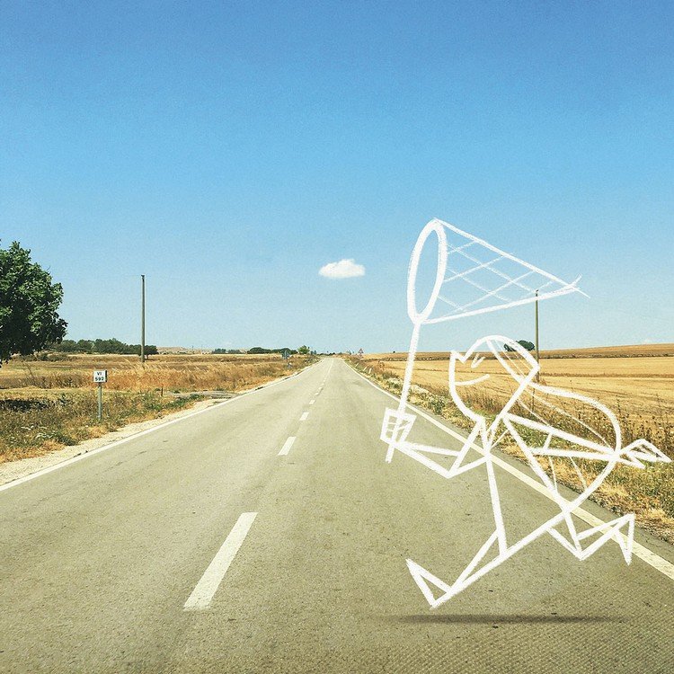 Fotografias misturadas com ilustrações em uma viagem de 30 dias pela Itália • fotografias misturadas com ilustracoes em uma viagem de 30 dias pela italia 9