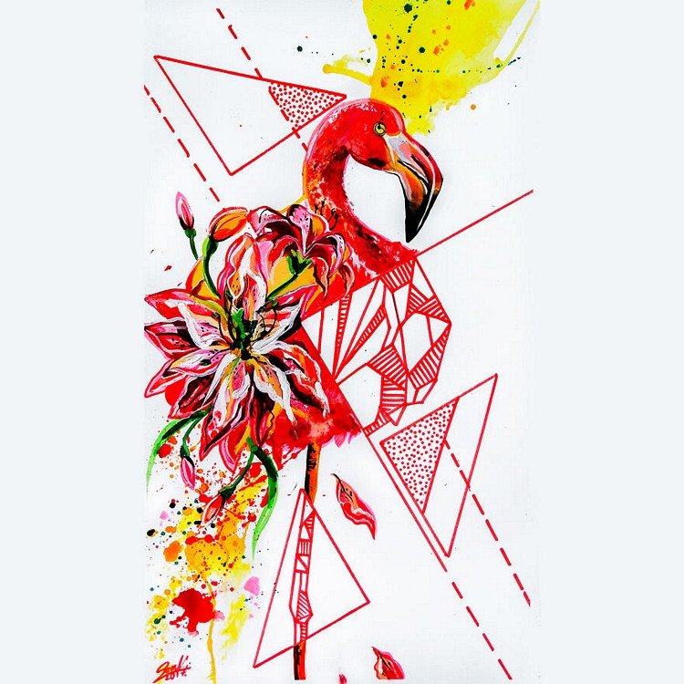 Pássaros, natureza e geometria nas ilustrações de Vivien Szaniszlo • passaros natureza e geometria nas ilustracoes de vivien szaniszlo 1