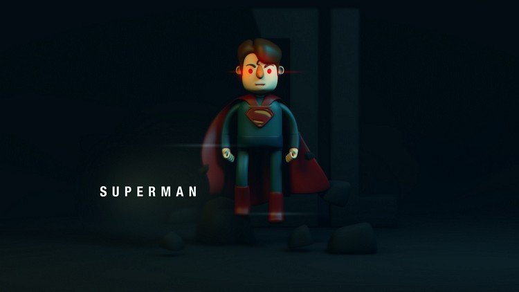 Personagens da Liga da Justiça em 3D por Nicolás Reyna • personagens da liga da justica em 3d por nicolas reyna 2