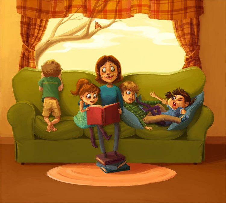 As fantásticas e fantasiosas ilustrações de Chelsea Loren Edwards • Sem Título 1 0000 Camada 11