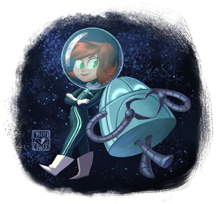 As fantásticas e fantasiosas ilustrações de Chelsea Loren Edwards • Sem Título 1 0006 Camada 5