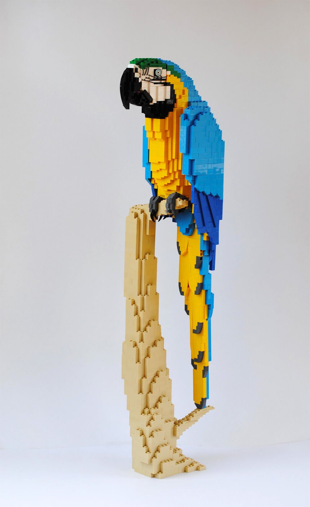 Ele cria belos animais com peças de LEGO • ele cria belos animais com lego 15