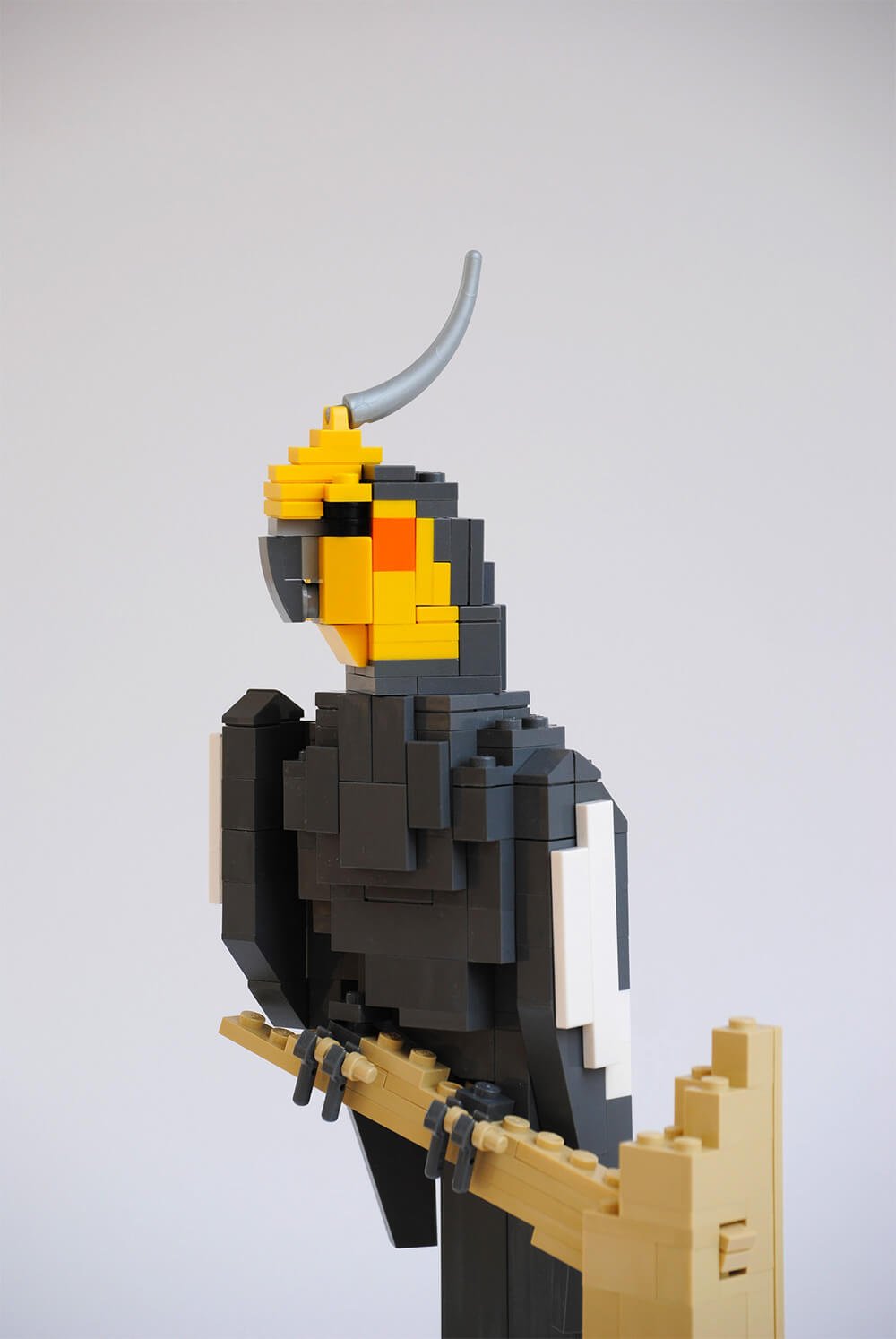 Ele cria belos animais com peças de LEGO • ele cria belos animais com lego 16