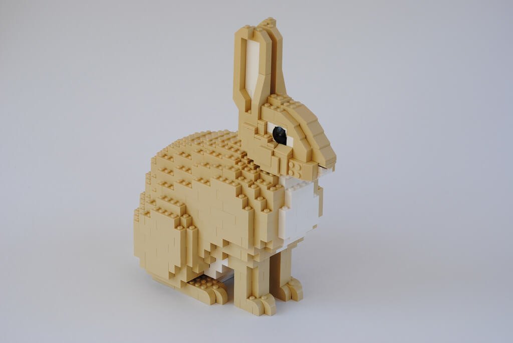 Ele cria belos animais com peças de LEGO • ele cria belos animais com lego 6