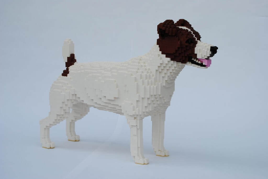 Ele cria belos animais com peças de LEGO • ele cria belos animais com lego 7