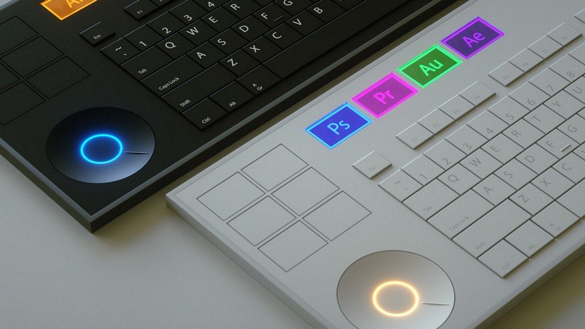 E se a Adobe criasse um teclado feito especialmente para seus usuários? • e se adobe criasse um teclado feito especialmente para seus programas 6