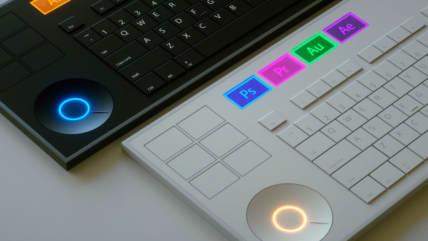 E se a Adobe criasse um teclado feito especialmente para seus usuários? • e se adobe criasse um teclado feito especialmente para seus programas