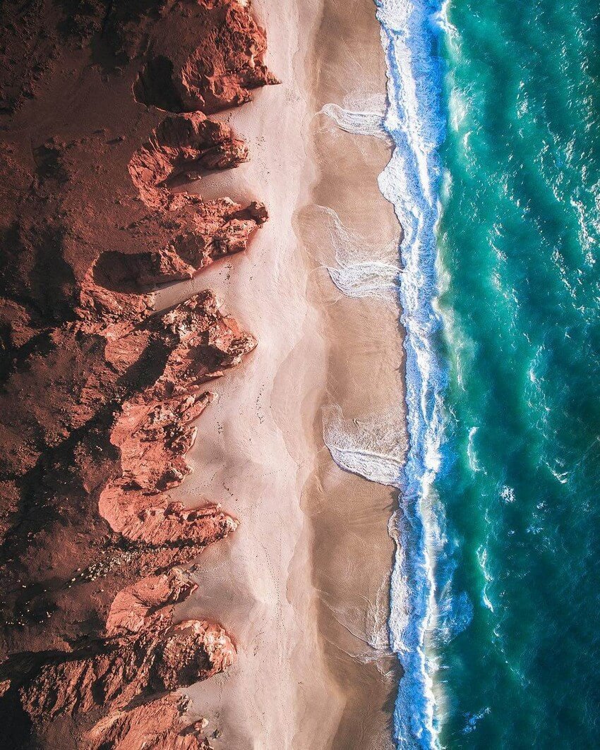 Essas fotografias aéreas do sul da Austrália vão fazer você querer viajar pra lá • fotografias aereas sul da australia 8