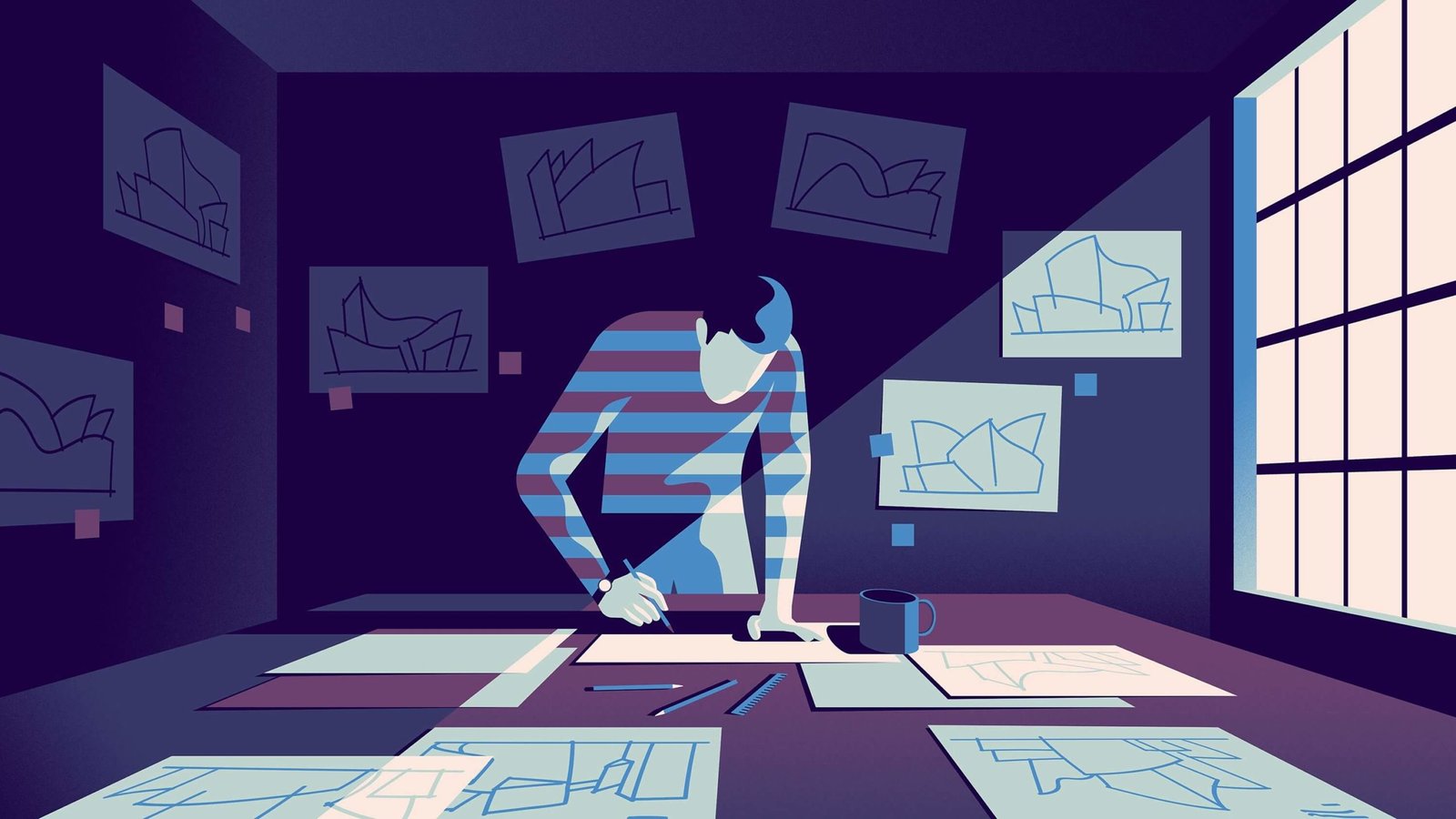 O ilustrador Tom Haugomat mostra que simplicidade é tudo • o ilustrador tom haugomat mostra que simplicidade e tudo 11 scaled