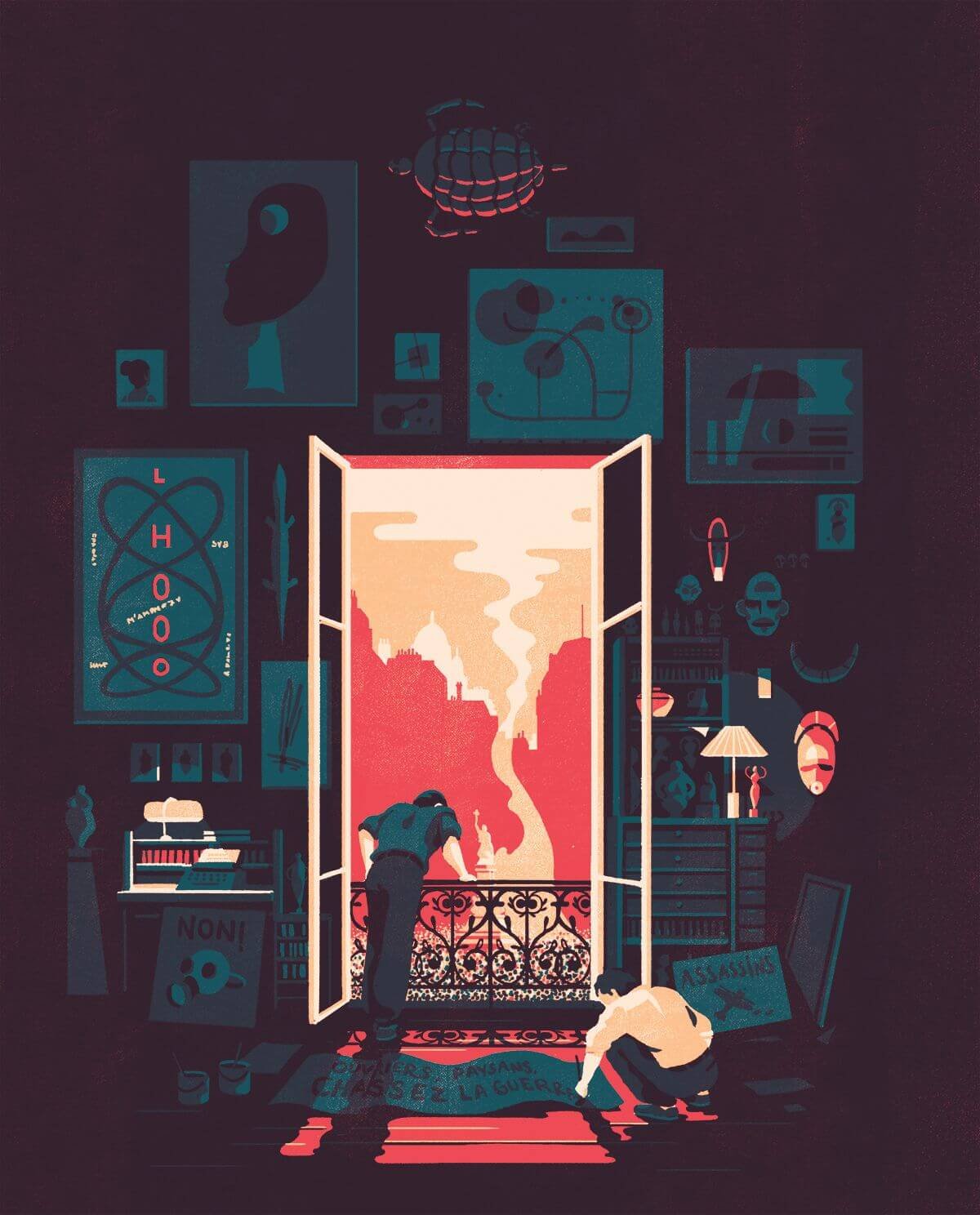 O ilustrador Tom Haugomat mostra que simplicidade é tudo • o ilustrador tom haugomat mostra que simplicidade e tudo 2