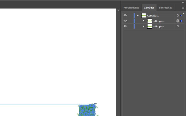 Como criar um efeito de grama para textos no Illustrator • grama11