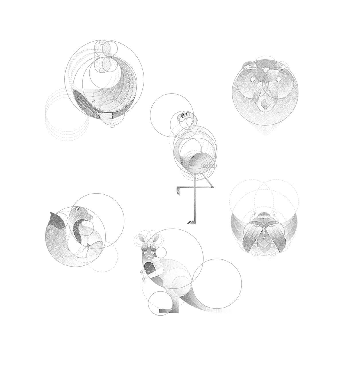 Os belos animais geométricos de Ilaria Marrano • os belos animais geometricos de ilaria marrano 11