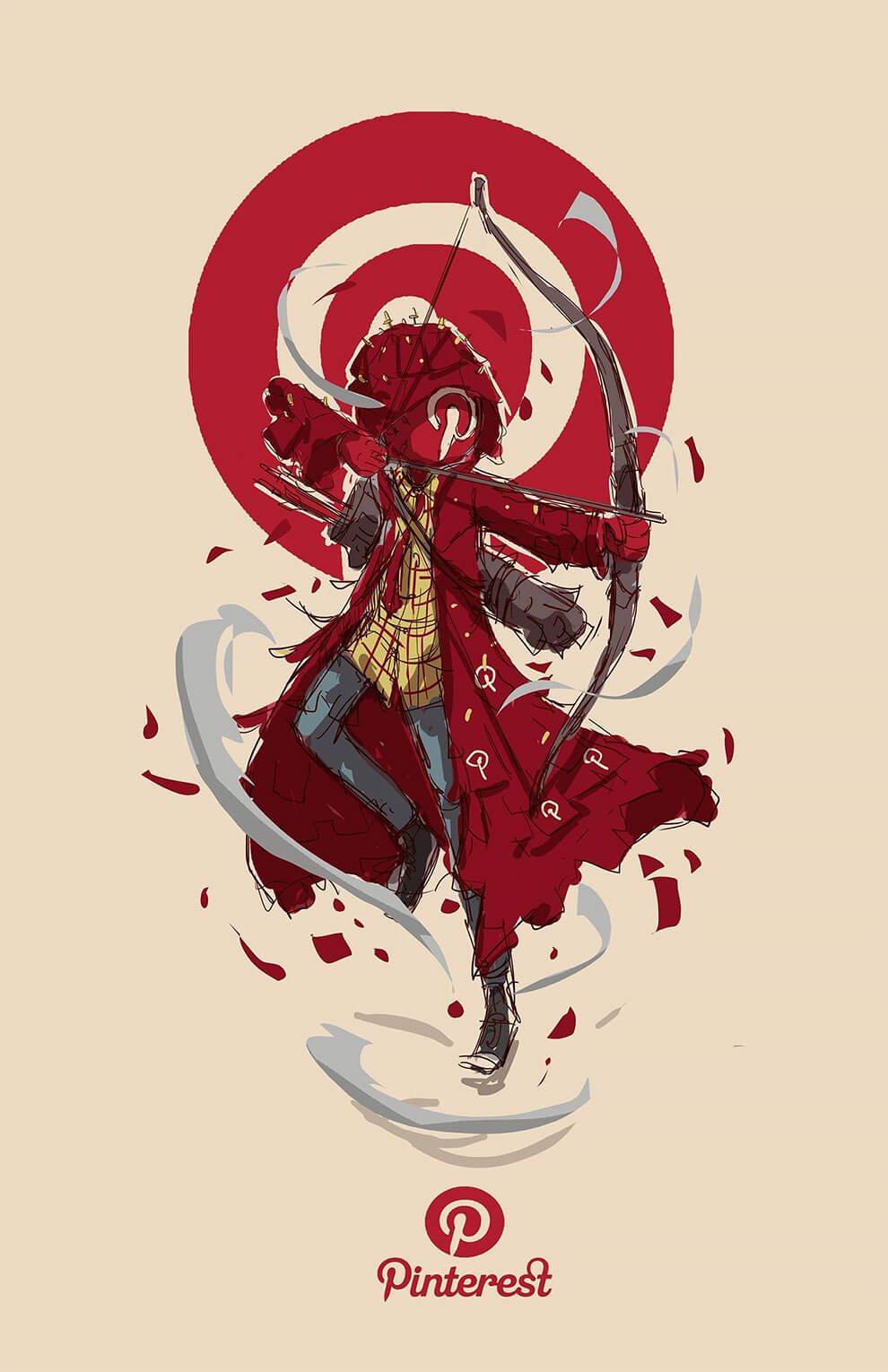 Marcas famosas personificadas nas ilustrações de Esoj Luna • marcas famosas personificadas ilustracoes esoj luna 4